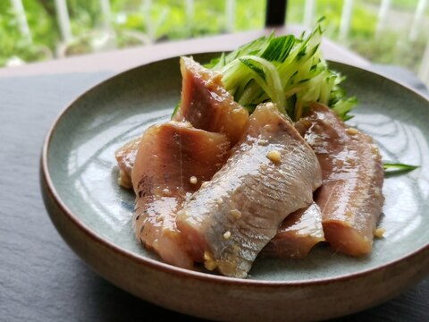 【独居自炊】うるめいわしの手開き醤油こうじ漬け